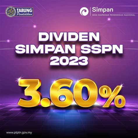 Kadar Dividen SSPN 2023/2024 & Semakan Penyata Terkini .